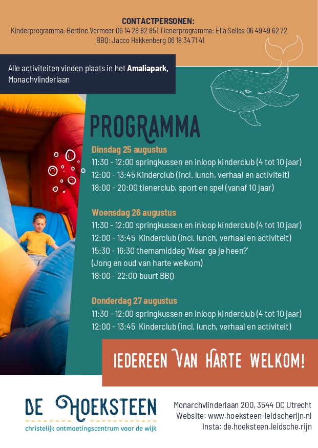 Tentweek kinderprogramma